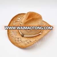 Wholesale straw cowboy hats men straw hat summer